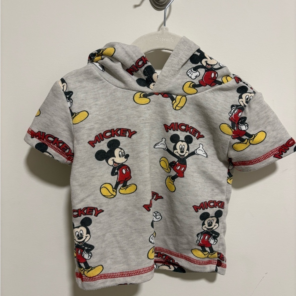 🐻 DISNEY BABY MICKEY HOODIE 12M